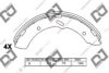 DJ PARTS BS1013 Brake Shoe Set